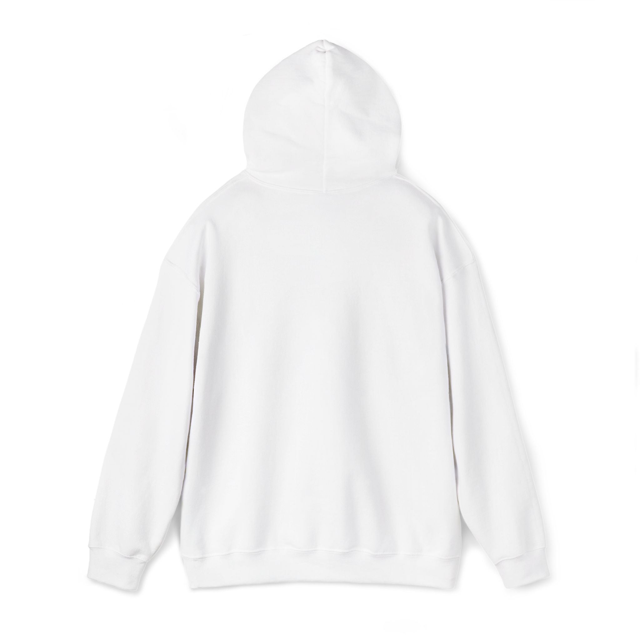 Minimal 'AMNRL' Hoodie — White Casual Pullover