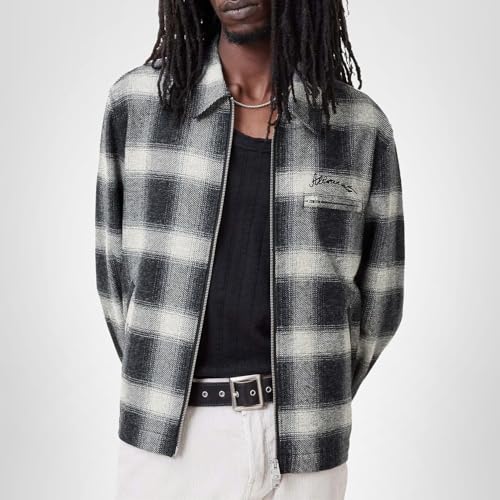 AllSaints Mens Jacket Ellis Jacket Ink L