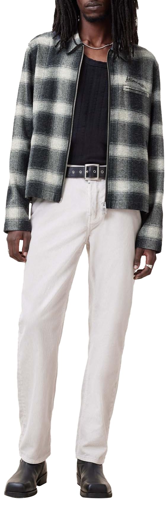 AllSaints Mens Jacket Ellis Jacket Ink L